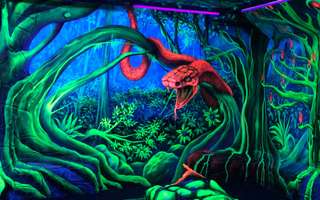 Timelessworld 3D Schwarzlicht Minigolf Zwickau – Bild 1