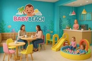 Babybeach Ratingen Salz Inhalatorium und Elternkind Café – Bild 6