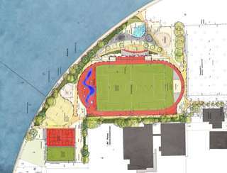 Slackline Anlage Lübeck Sportzentrum Falkenwiese – Bild 6