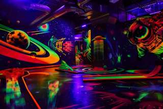 Schwarzlicht Minigolf Essen | GolfZone – Bild 2