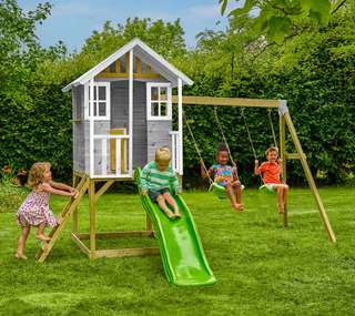 Kleine Rutsche und Schaukel – Bild 3