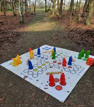 Outdoor-"Mensch ärgere dich nicht"-Spieltisch – Bild 3