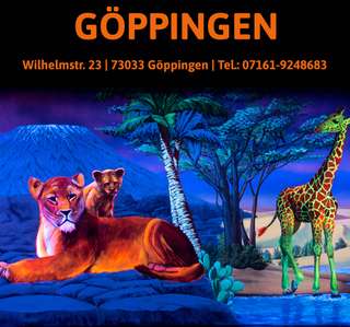 Blacklightarena 3D Schwarzlicht Minigolf Göppingen – Bild 1